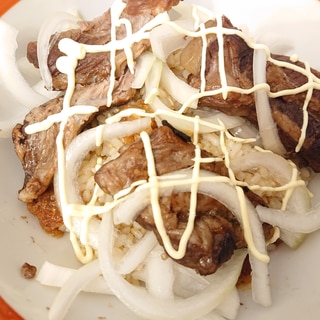 THE・男飯⭐スタミナソーキ丼
